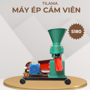 Máy ép cám viên S180- 4L mới nhất với 4 quả lô