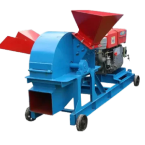 máy băm gỗ 5T lắp đâu nổ diesel